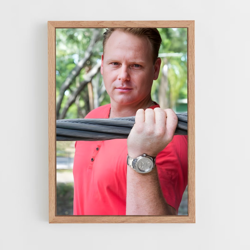 Poster Nik wallenda – affiche Saut à l’élastique (vue 4)